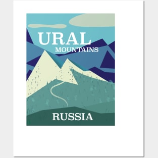 Ural Mountains Russia Posters and Art